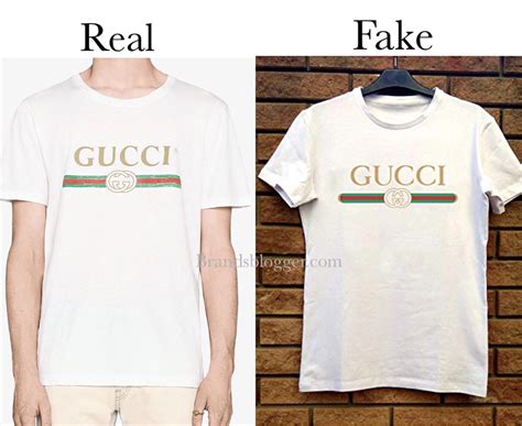 how to tell if gucci t shirt is real|authentic gucci clothing tags.